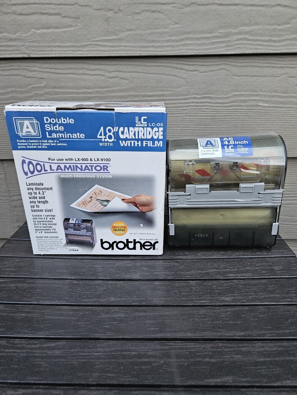 Brother Double Side Laminator 4.8" Refill Roll LC-D5R LC Film Coollaminator